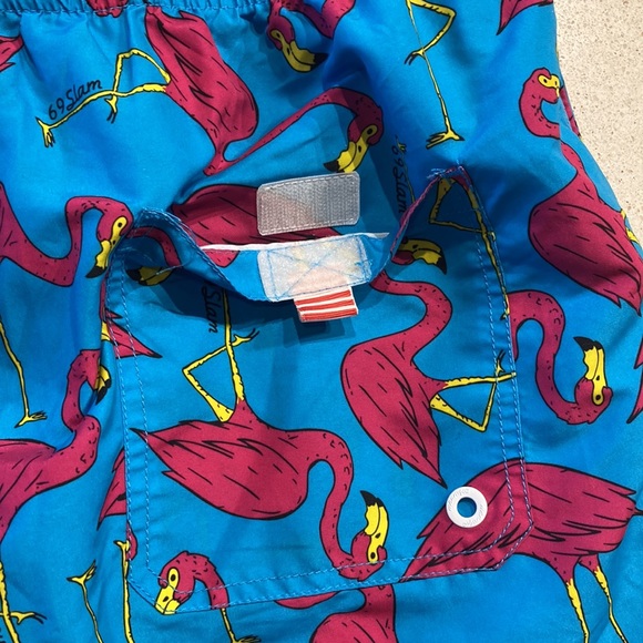 New Maamgic Flamingo Swimtrunks with 3 pockets size L - Picture 9 of 11